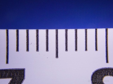 TG-6 filling the frame with 1cm of tape, at about 1-2cm from the tape